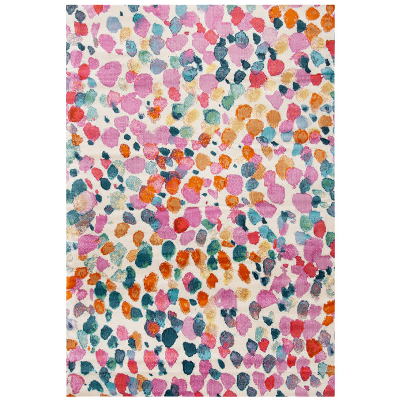 Ebern Designs Lillington Looped/Hooked Red Rug & Reviews Wayfair.co.uk